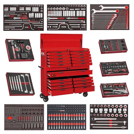 Teng Tools 1,114 Piece Ultimate Monster Mega Master Tool Kit In EVA F TCMONSTEREVA